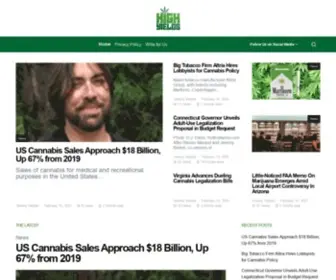 Highyields.com(Daily Cannabis/ Marijuana/Weed News 2021) Screenshot