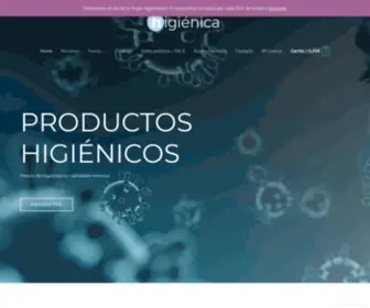 Higienica.eu(Mascarillas) Screenshot