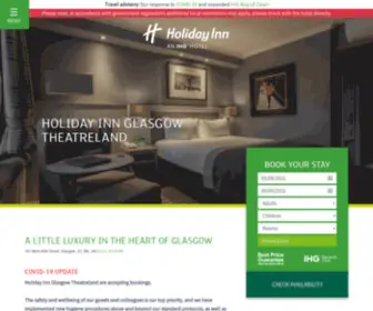 Higlasgow.com(Holiday Inn Glasgow Theatreland Hotel) Screenshot