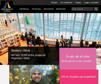 Hig.se(Högskolan i Gävle) Screenshot