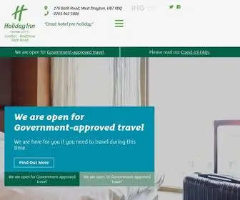 Hiheathrowbathroad.com(Holiday Inn London) Screenshot