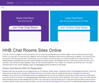 Hihellobye.com(HHB Chat Room) Screenshot