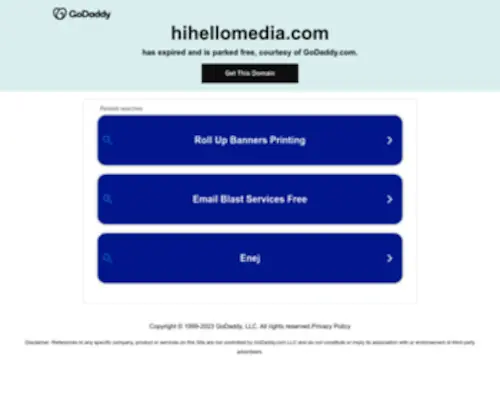 Hihellomedia.com(Maryland Website Designs Services Company) Screenshot