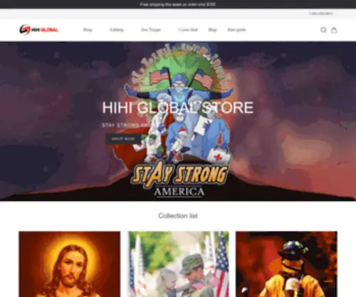 Hihiglobal.com(Hihi Global Store) Screenshot
