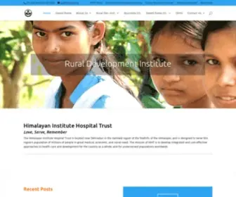 Hihtindia.org(Himalayan Institute Hospital Trust) Screenshot