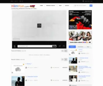 Hiimhye.com(Armenian Video & Social Network) Screenshot