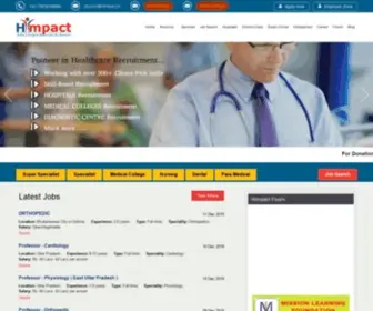 Hiimpact.in(Doctors Recruitment Company) Screenshot