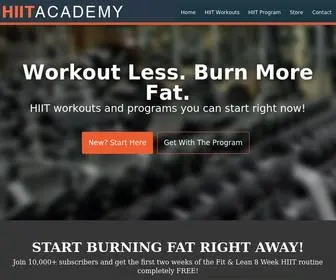Hiitacademy.com(HIIT Academy) Screenshot