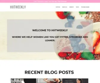 Hiitweekly.com(Home) Screenshot