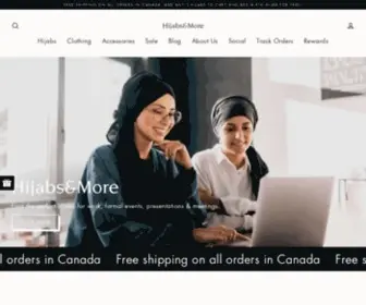 Hijabsandmore.ca(Hijabs&More) Screenshot