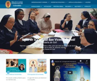 Hijasdelacaridadcali.org.co(Hijas de la Caridad) Screenshot