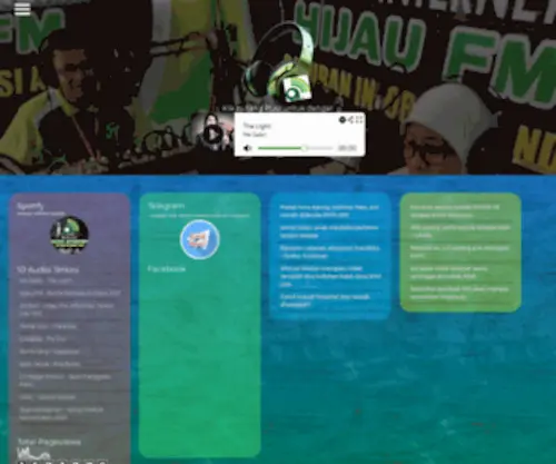 Hijau.fm(Hijau) Screenshot