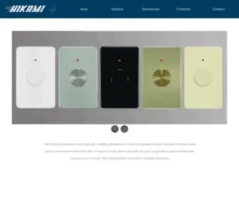 Hikami.com.mx(Reguladores de Luz y de Velocidad) Screenshot