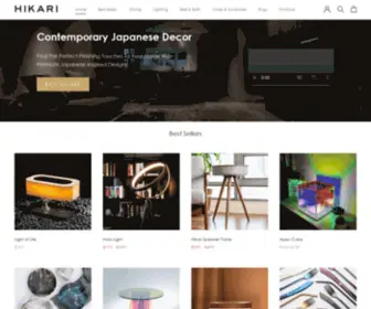 Hikaridecor.com(Hikari Design) Screenshot