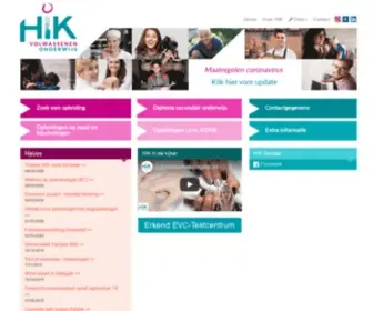 Hik.be(HIK Volwassenonderwijs) Screenshot