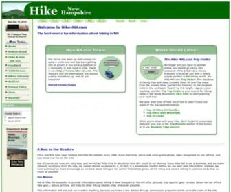 Hike-NH.com(Hike NH) Screenshot