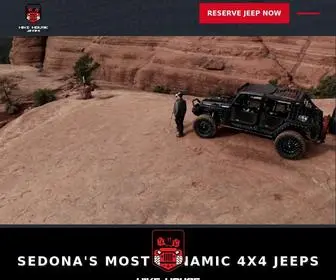 Hikehousejeeps.com(Sedona Jeep Rentals) Screenshot