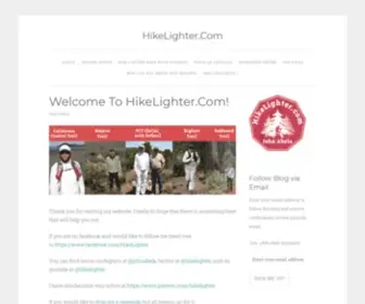 Hikelighter.com(Hikelighter) Screenshot