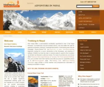 Hikenepal.com(Hike Nepal) Screenshot