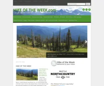 Hikeoftheweek.com(Your Northwest Hiking Source) Screenshot