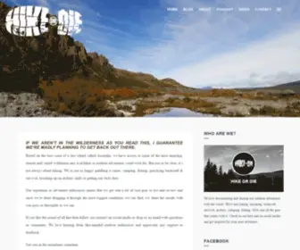 Hikeordie.com(Hiking & Outdoors) Screenshot