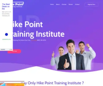 Hikepointtraininginstitute.com(Digital Marketing Training in Ghaziabad) Screenshot