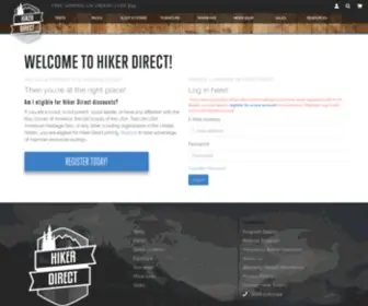 Hikerdirect.com(Hiker Direct) Screenshot