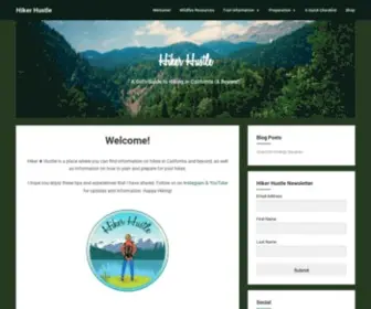 Hikerhustle.com(Hiker Hustle) Screenshot