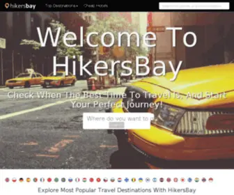 Hikersbay.com(Check when is the best time to travel) Screenshot