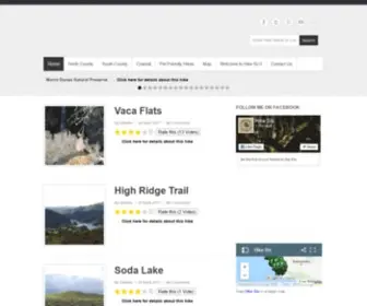 Hikeslo.com(Hike Slo) Screenshot