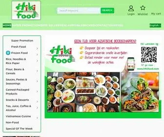 Hikifood.com(Home) Screenshot