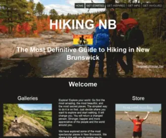 Hikingnb.ca(Hiking NB) Screenshot