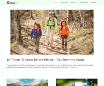 Hikingrex.com(Leave the road) Screenshot