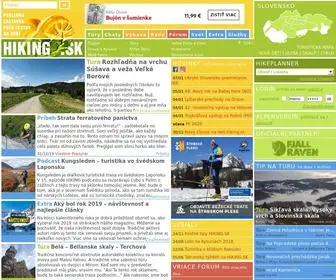 Hiking.sk(Online magazín o horách) Screenshot
