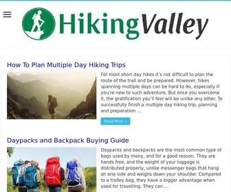 HikingValley.com(Explore world with hiking) Screenshot