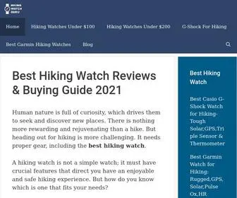 Hikingwatchguru.com(Human nature) Screenshot