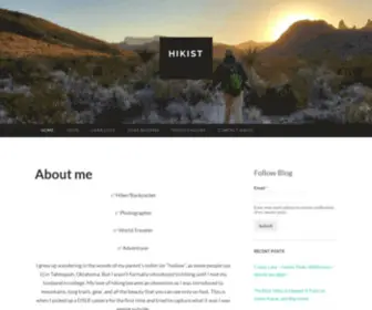 Hikist.com(About me) Screenshot