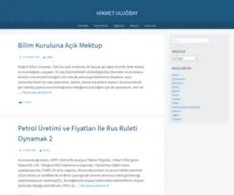 Hikmetulugbay.com(HIKMETULUGBAY) Screenshot