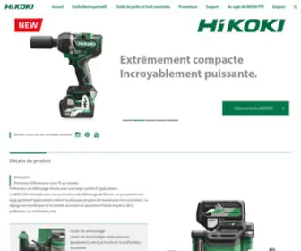 Hikoki-Powertools.fr(Hikoki powertools) Screenshot