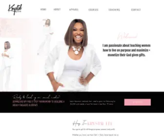 Hikrystal.com(Krystal Lee) Screenshot