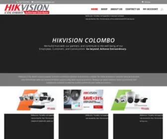 Hikvisioncolombo.com(Hikvision Colombo Security Solution Online Store) Screenshot