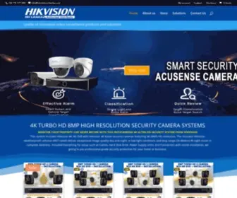 Hikvisionsrilanka.com(Hikvision Security Solution Colombo) Screenshot