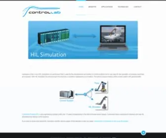 Hil-Simulation.com(Hardware-in-the-Loop (HIL)) Screenshot