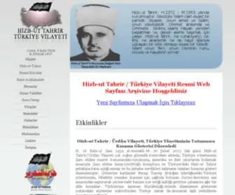 Hilafet.com(Hilafet Dergisi) Screenshot