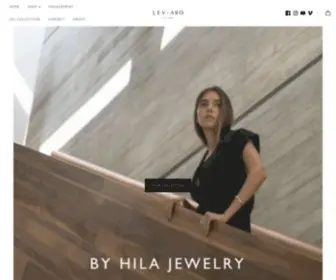 Hilajewelry.com(תכשיטי זהב מעוצבים בשיבוץ יהלומים) Screenshot