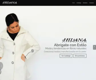 Hilana.ec(Fábrica Textil) Screenshot