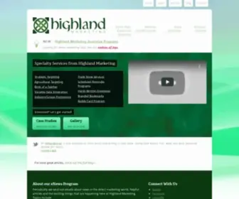 Hiland.com(Highland Marketing) Screenshot