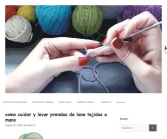 Hilandoideasencrochet.com(Hilando ideas en crochet) Screenshot