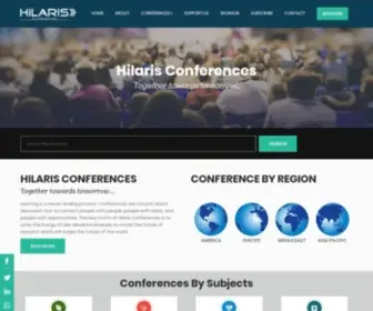 Hilarisconferences.com(Hilaris Conference) Screenshot