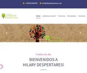 Hilarydespertares.com(Centro de día WordPress) Screenshot